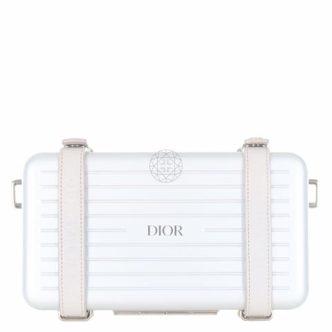 Dior white clutch online bag